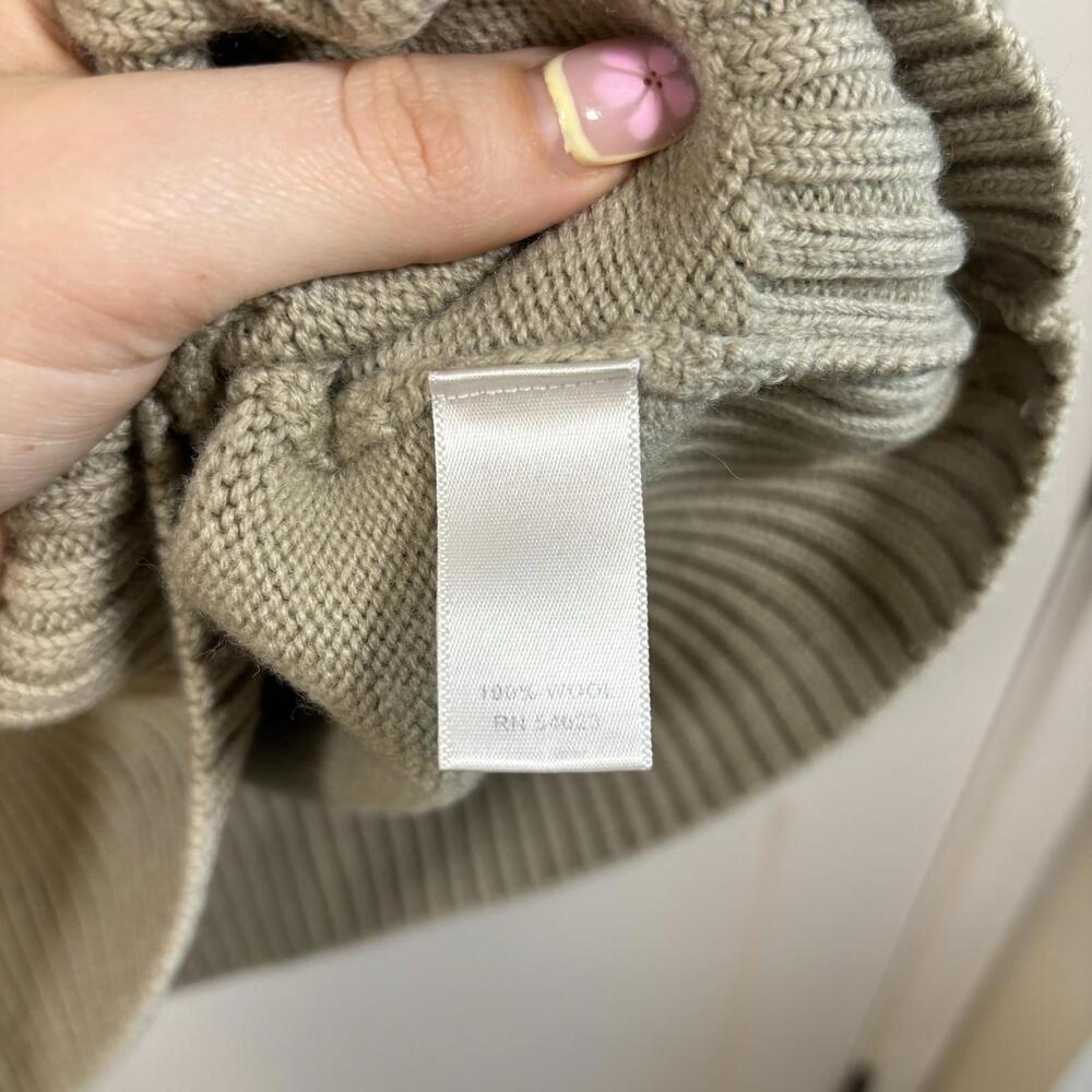 Vintage Banana Republic Thick Knit 100% Wool Sweater Women’s Size Small Holiday - Picture 5 of 8